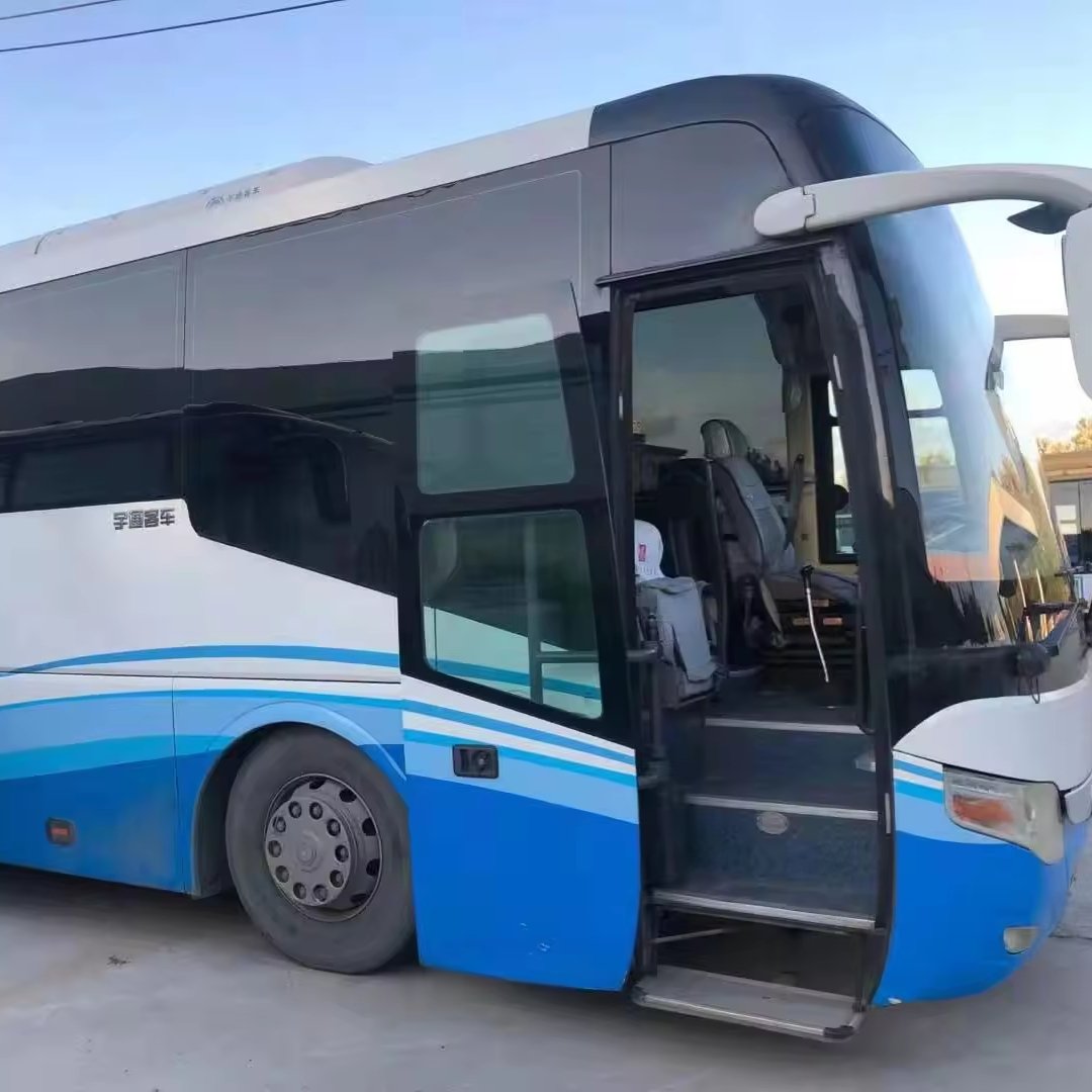 Front Engine Coach Yutong ZK6127 Luxury Tour Bus With Electrophoresis Coating AntiCorrosion and Free Shipping